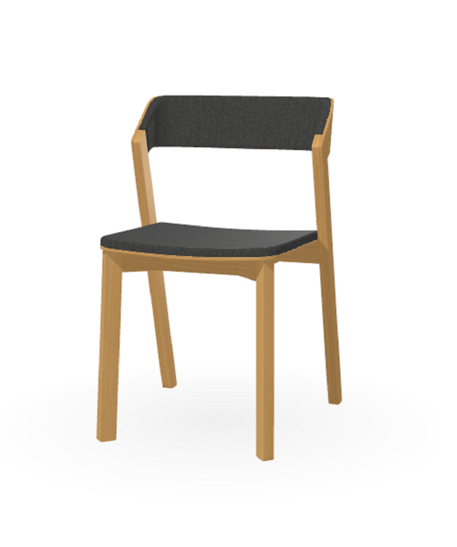 Ton Stuhl Merano mit Polsterung-Natural-Luciana 881