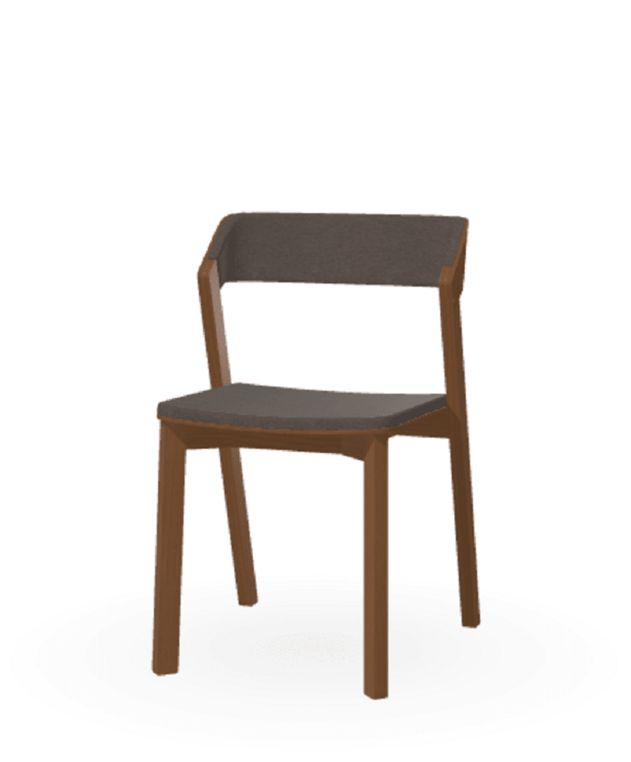 Ton Stuhl Merano mit Polsterung-B114 nougat-Lerma 847