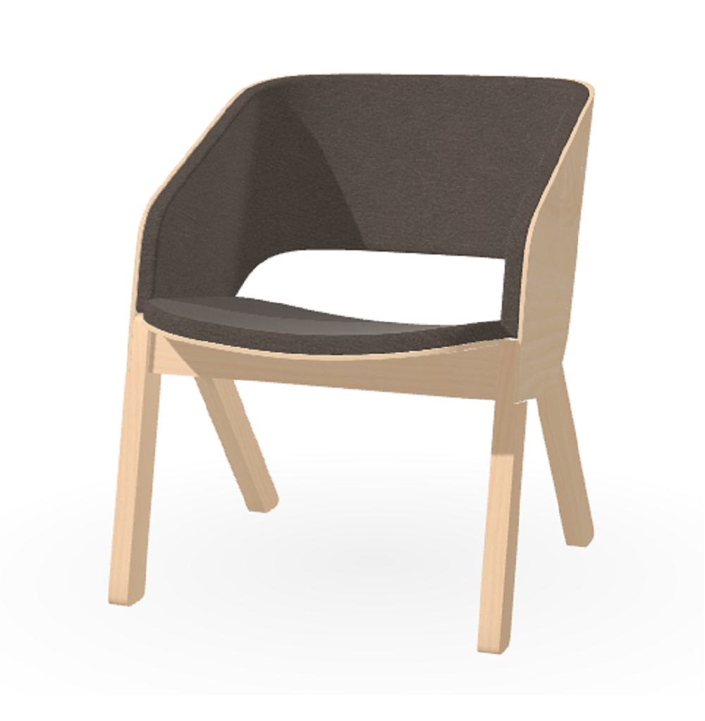 Ton Lounge-Sessel Merano-Natural-Lerma 847