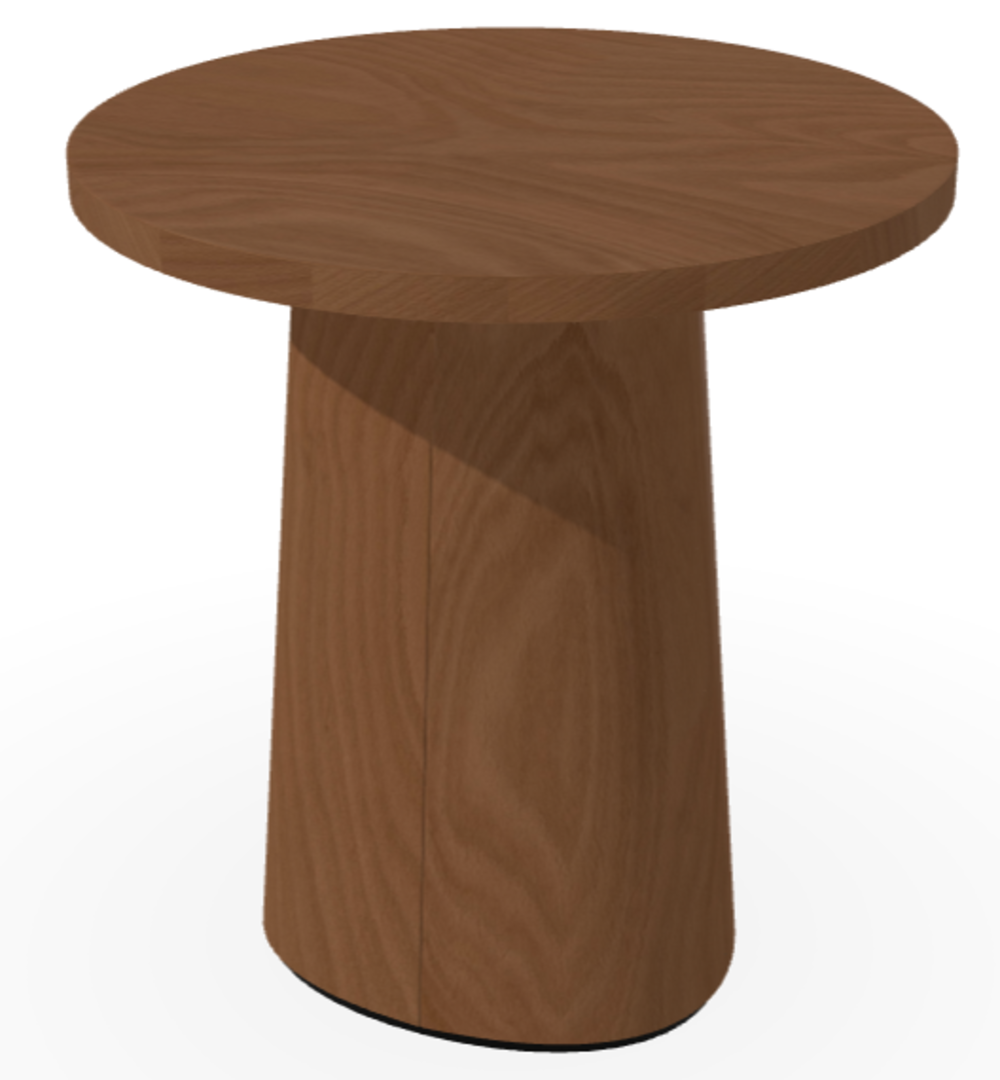 Ton p.o.v. coffee table 473 - Beistelltisch - B114 Nougat - B114 Nougat - Gerade Kante