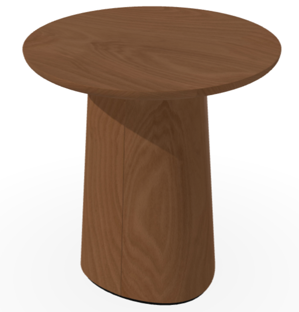 Ton p.o.v. coffee table 473 - Beistelltisch - B115 Granite - B115 Granite - Niedrige Gerundete Kante