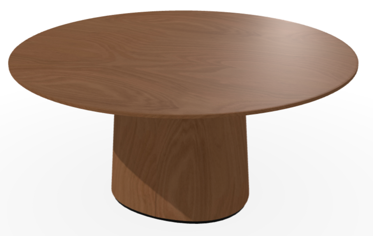 Ton p.o.v. coffee table 474 - Couchtisch - B114 Nougat-B114 Nougat-Niedrige Abschrägung