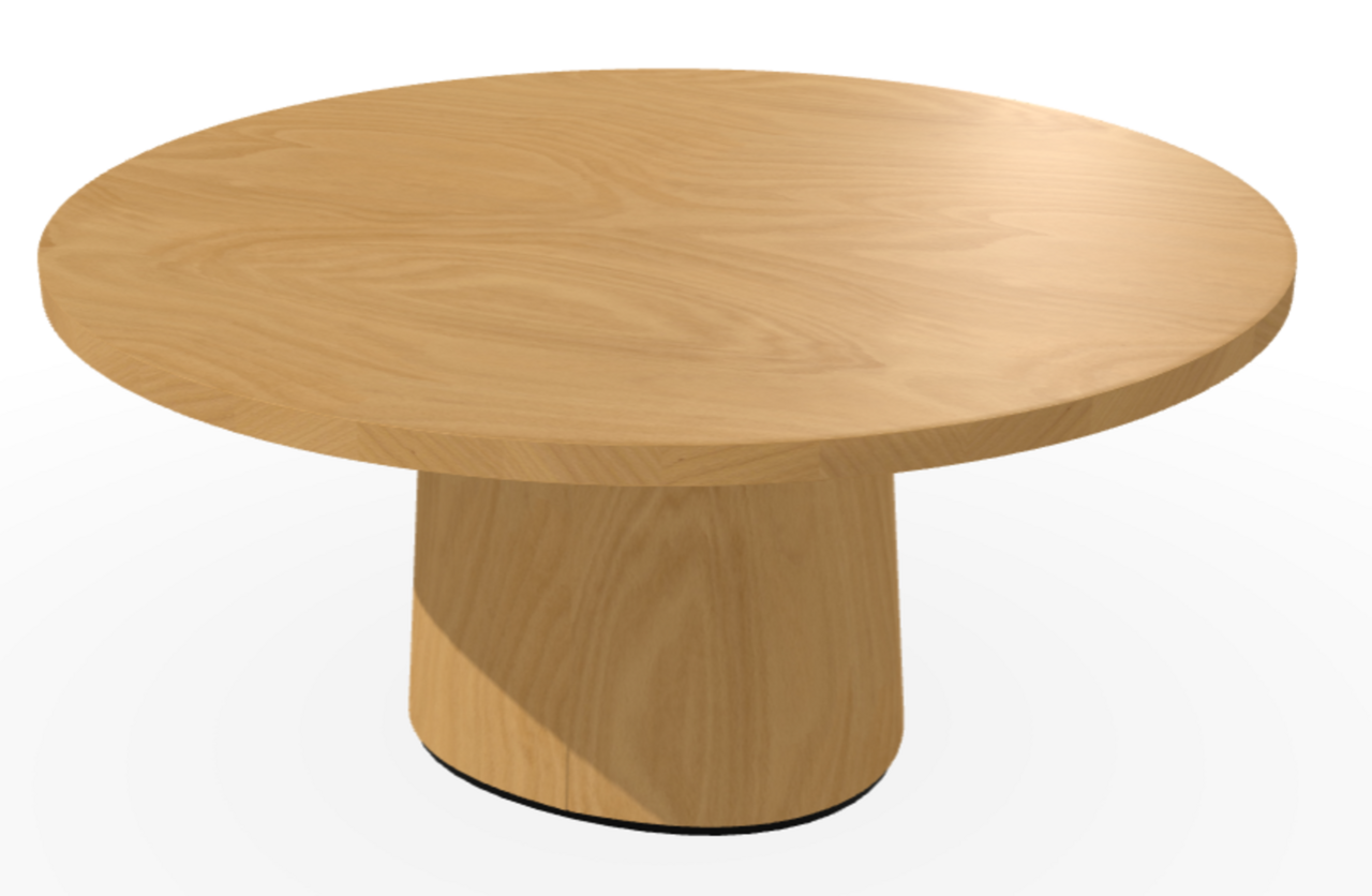 Ton p.o.v. coffee table 474 - Couchtisch - B116 Honey-B116 Honey-Gerade Kante