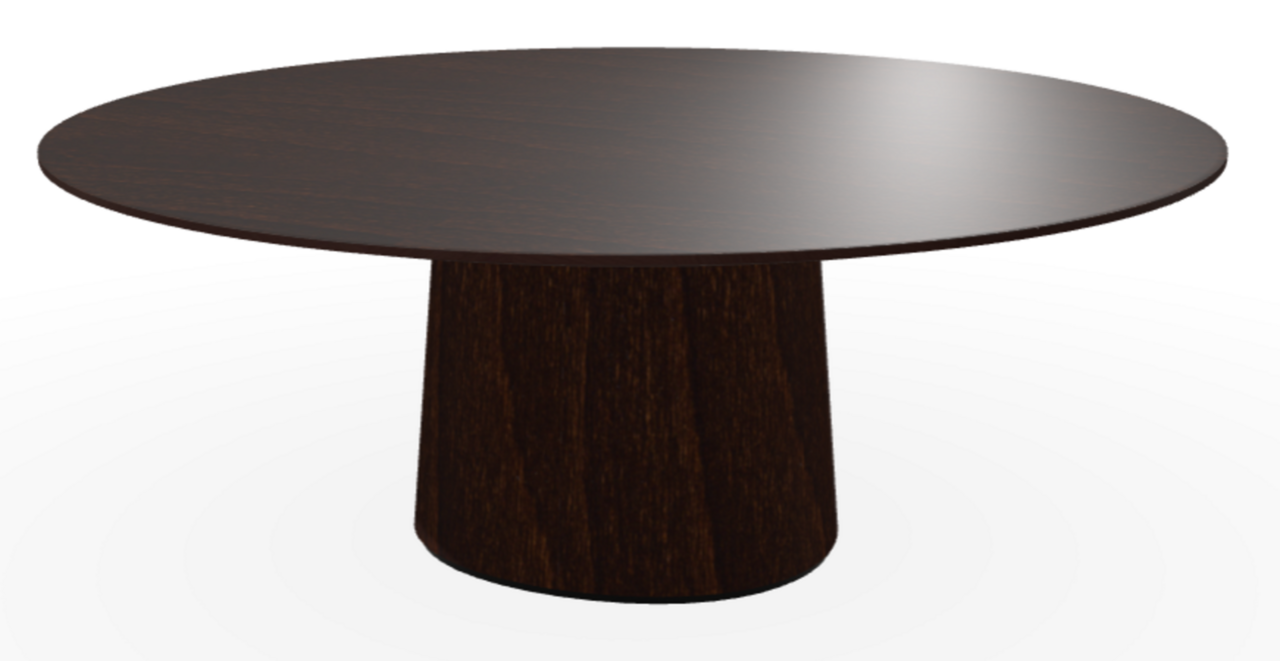 Ton p.o.v. coffee table 474 - Couchtisch - B112 Dark Chocolate-B112 Dark Chocolate-Gerade Kante 110
