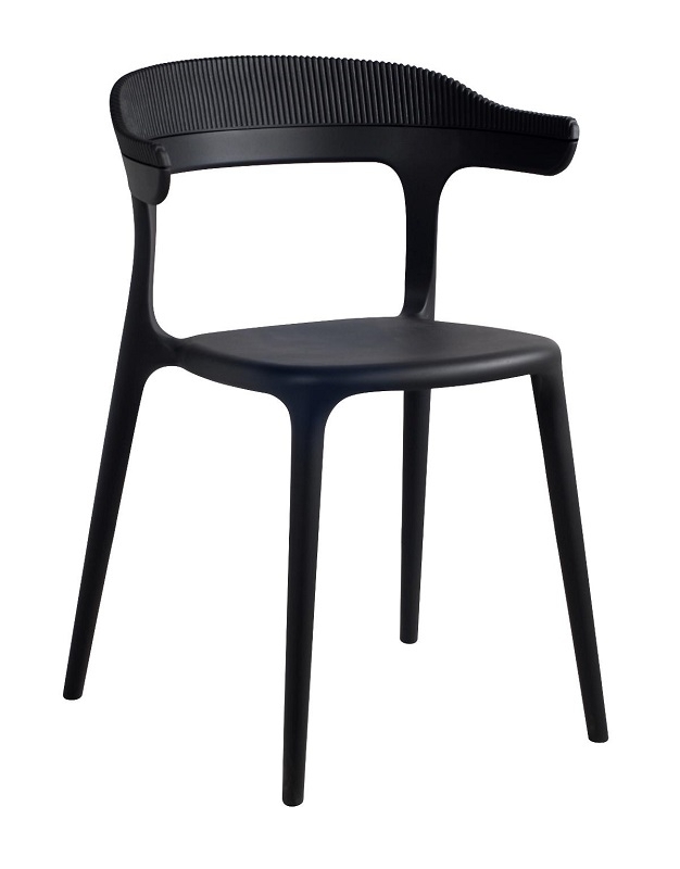 Muubs Dining Chair Luna Stripe-Black 