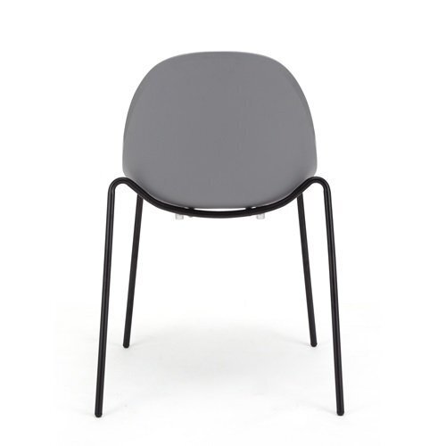 Muubs Dining chair Cocoon -  Anthracite/Black