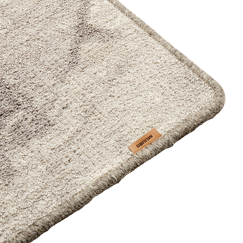 Muubs Rug Surface Grey - Sand Pattern