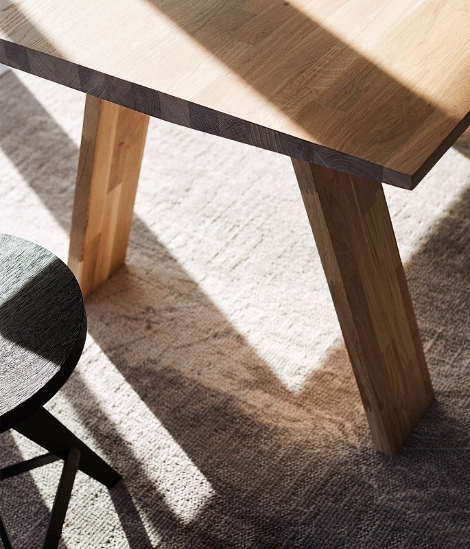 Muubs Rug Surface Grey - Sand Pattern