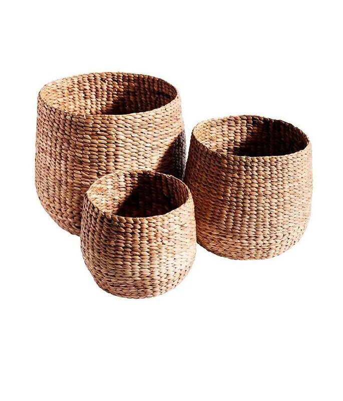 Muubs Basket Round S/3 L-M-S - Natural