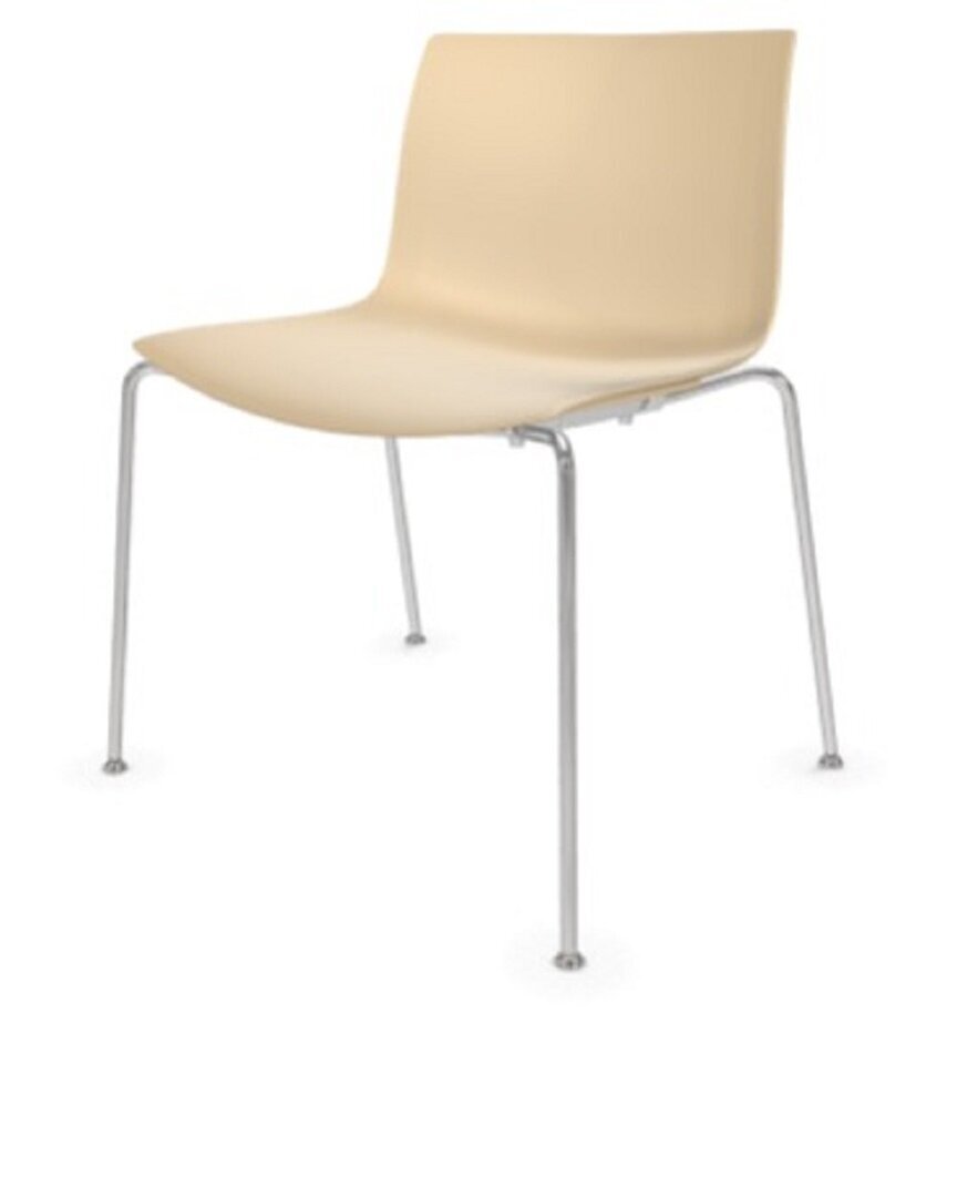 Arper Catifa 53 Stapelstuhl - Sandfarben weiß