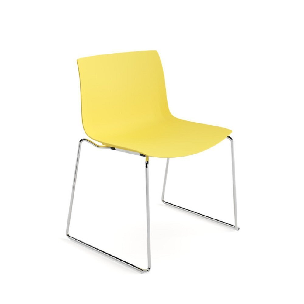 Arper Catifa 53 Stapelstuhl -Yellow