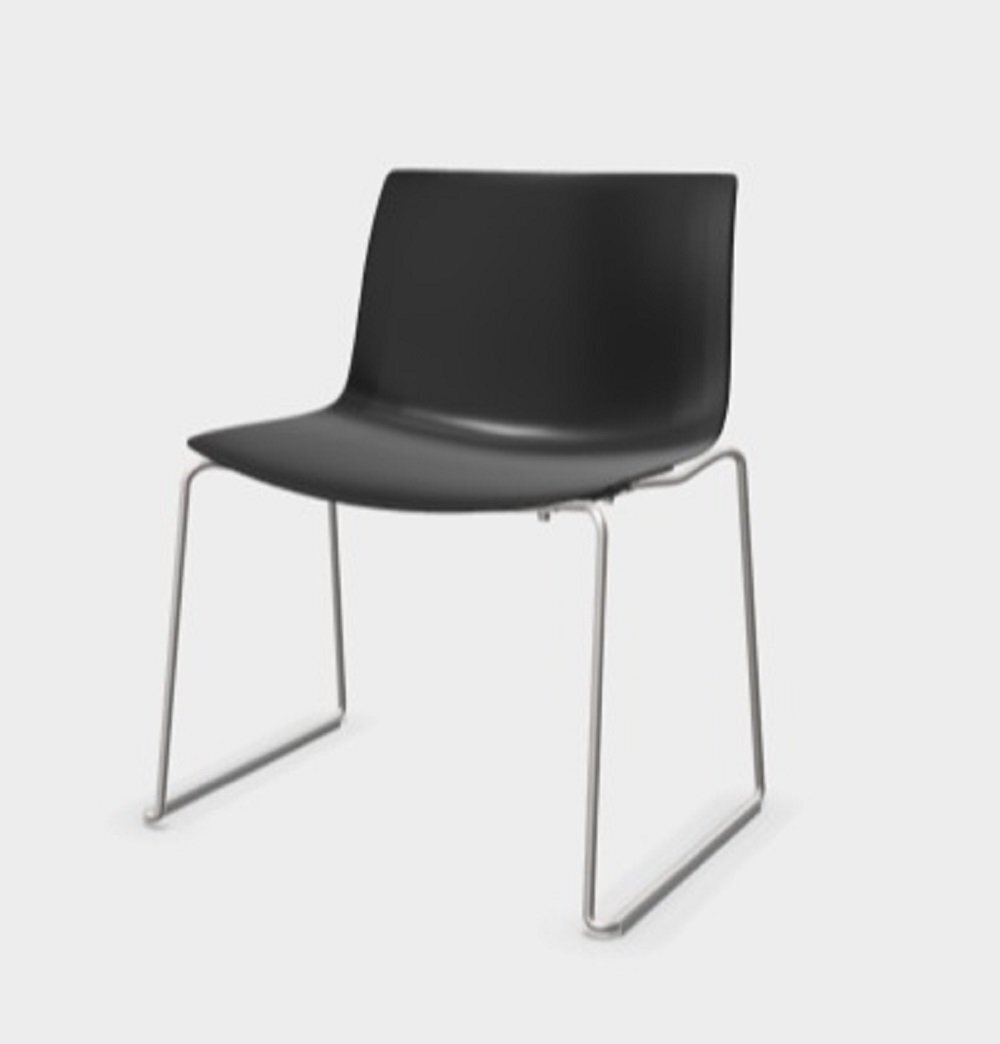 Arper Catifa 53 Stapelstuhl -schwarz
