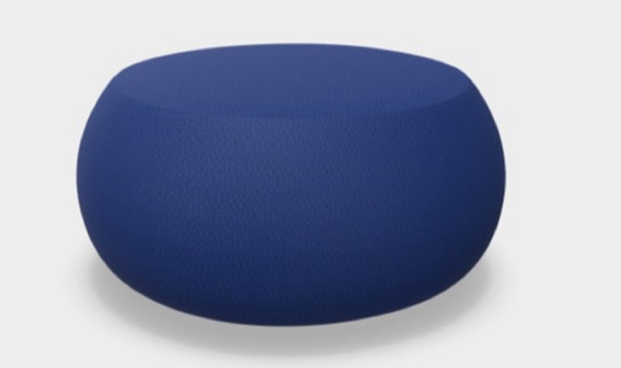 Arper Pix 87 Hocker - Weichleder Elmosoft