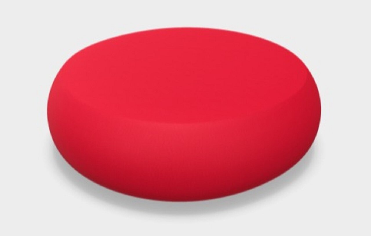 Arper Pix 137 Hocker - Weichleder Elmosoft