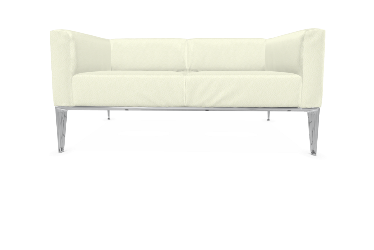 Arper Sean Sofa 2-Sitzer - Weichleder Elmosoft