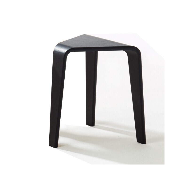 Arper Ply 3800 Hocker Höhe 44 cm-Schwarz