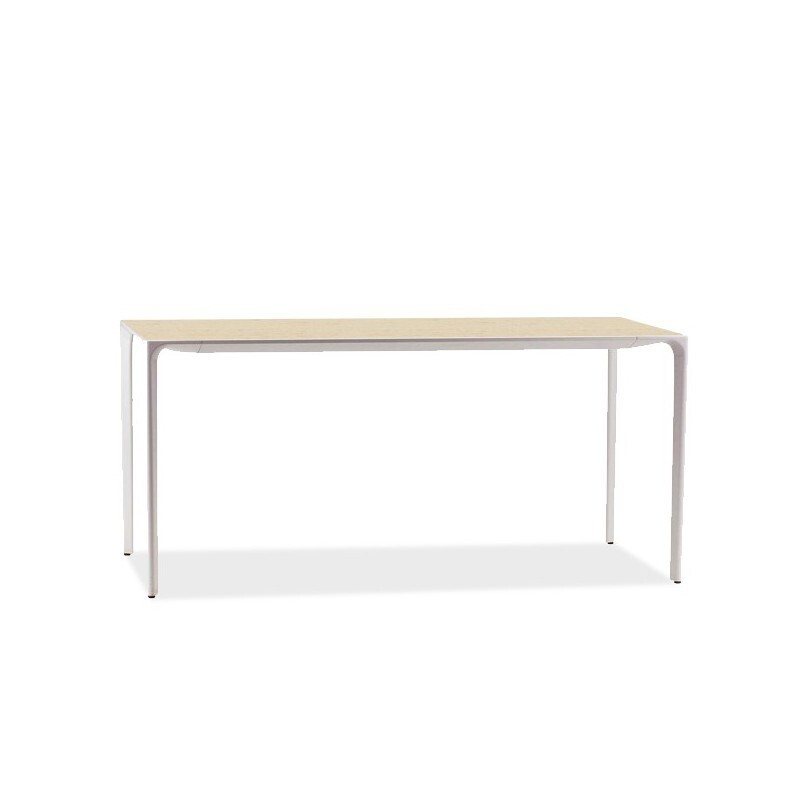 Arper Nuur 180 x 79 cm Gestell Weiß Tisch