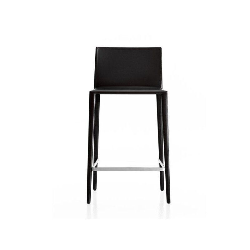 Arper Norma 1714 CT Leder Hocker 64 cm Höhe