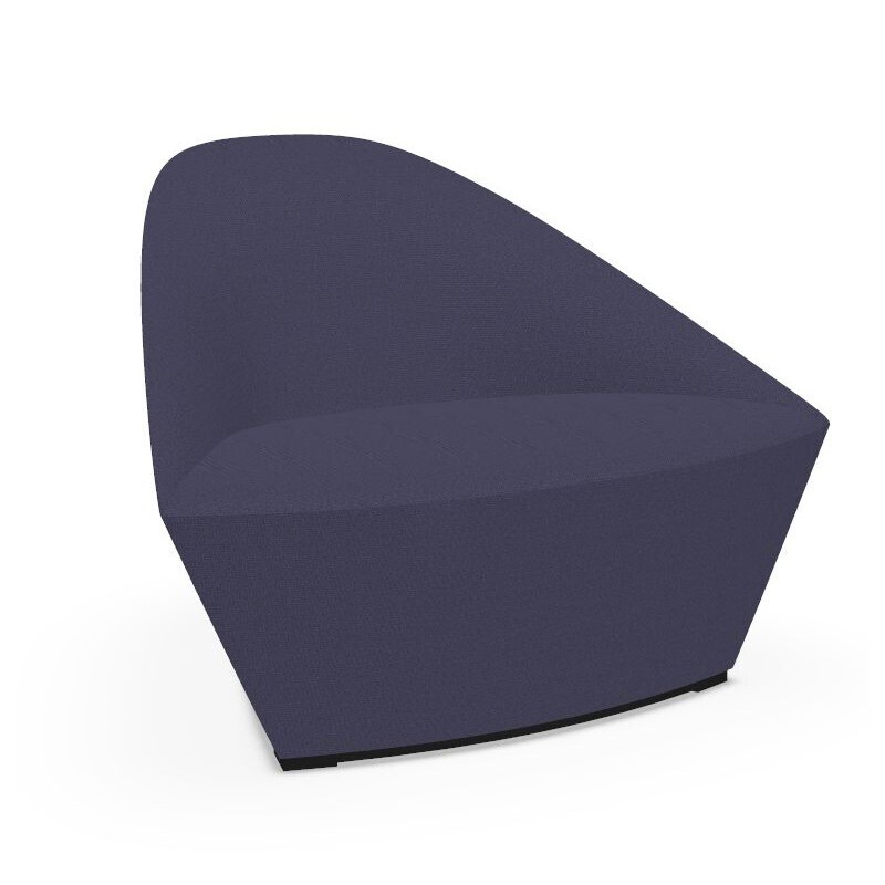 Arper Colina L Sessel - Graublau