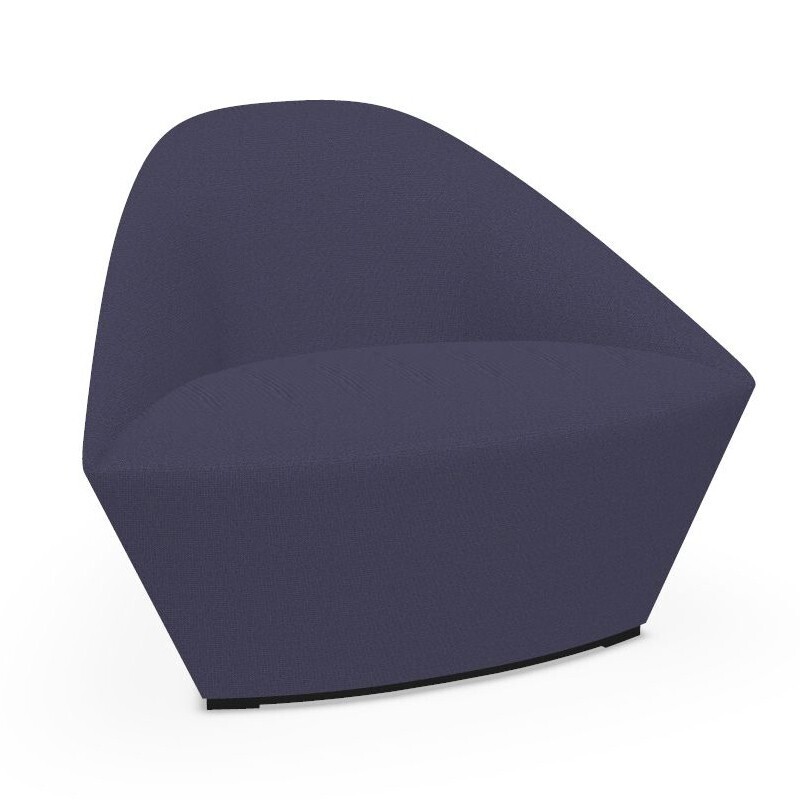 Arper Colina M Sessel - Graublau