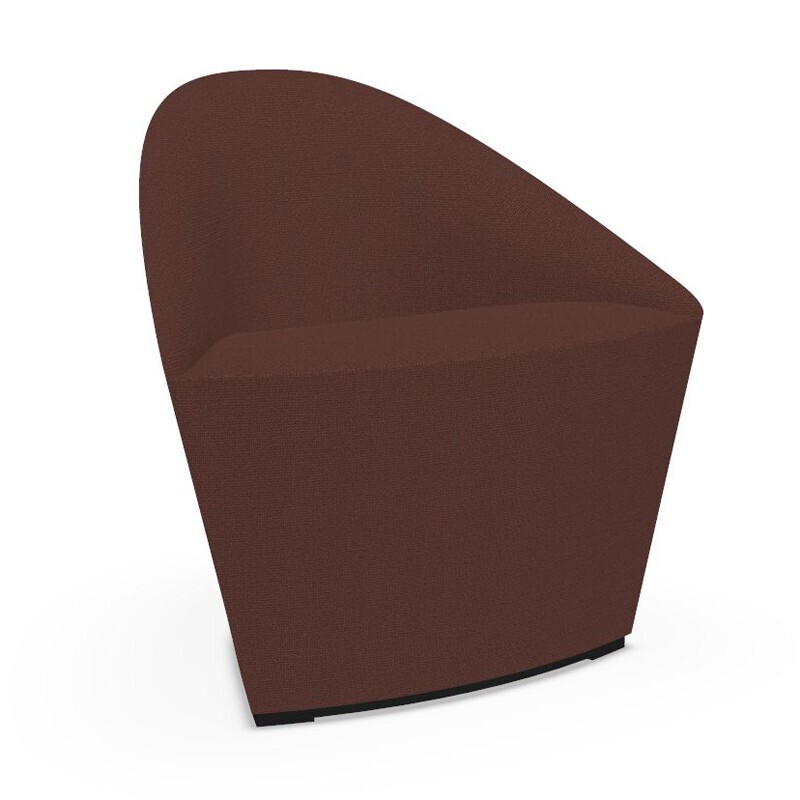 Arper Colina S Sessel - Dunkelbraun