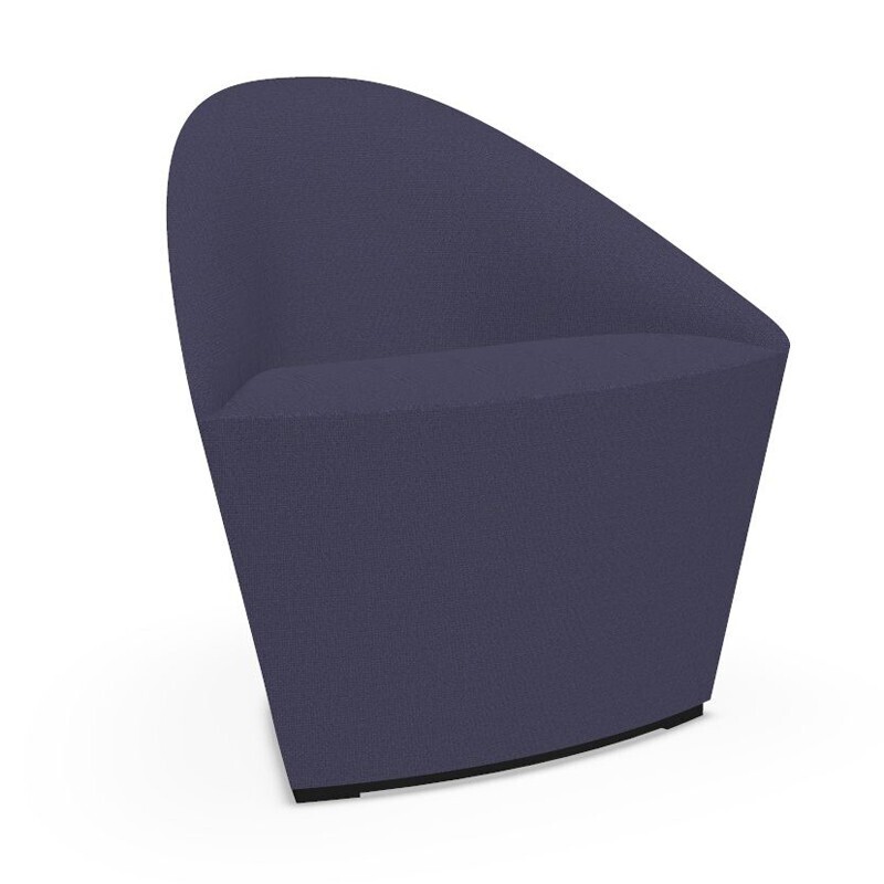 Arper Colina S Sessel - Graublau