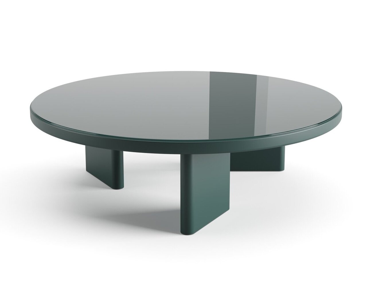 Arper Roopa 7300 - Runder Beistelltisch - V77 Forest Green