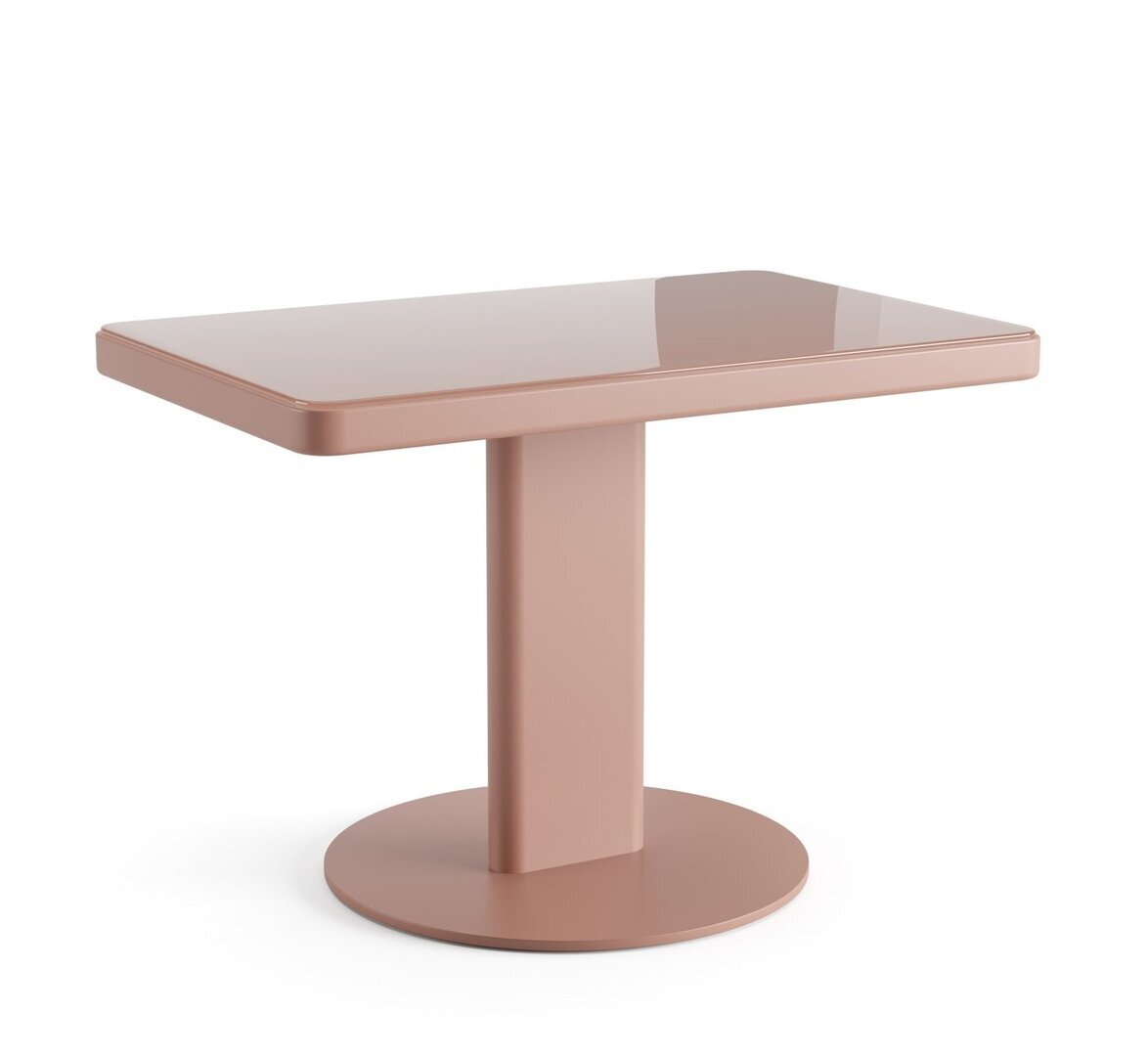 Arper Roopa 7301 - Rechteckiger Beistelltisch - V78 Pink Jaipur