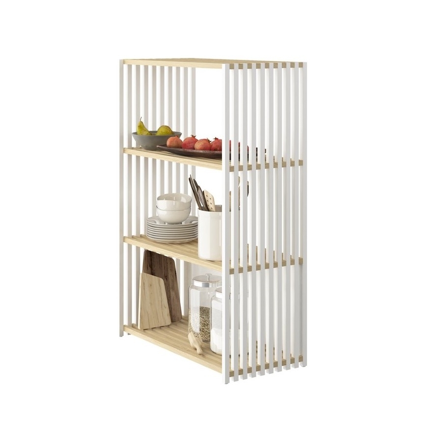 Joval Highboard Rebar 3.0 Eiche Reinweiss
