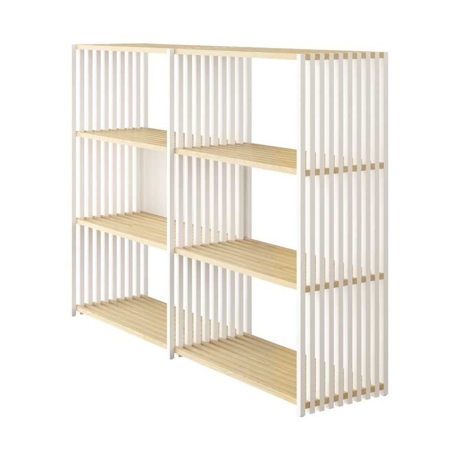Joval Highboard Rebar 3.3 Eiche Reinweiss
