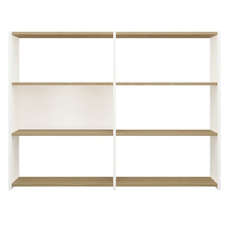 Joval Highboard Rebar 3.3 Eiche Reinweiss