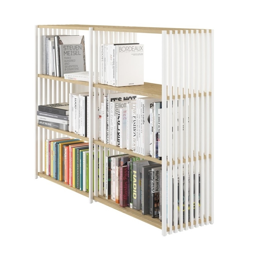 Joval Highboard Rebar 3.3 Eiche Reinweiss