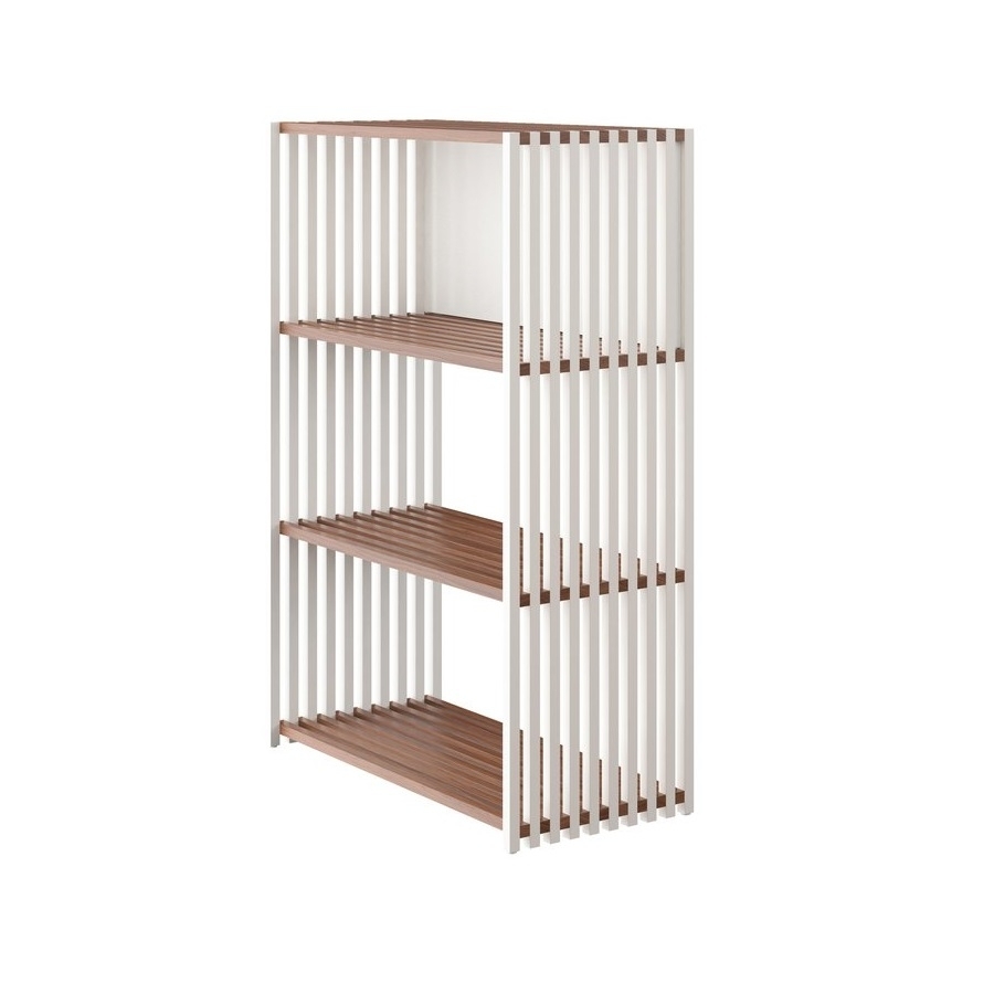 Joval Highboard Rebar 3.0 Nussbaum Reinweiss