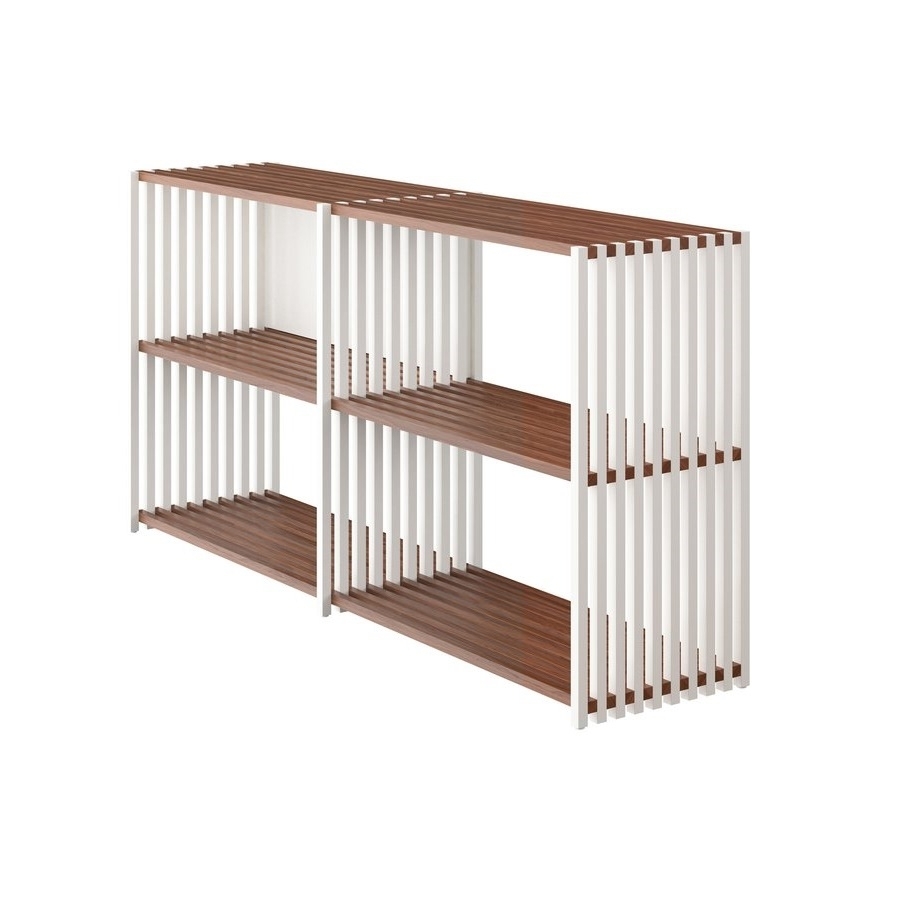 Joval Sideboard Rebar 2.2 Nussbaum Reinweiss