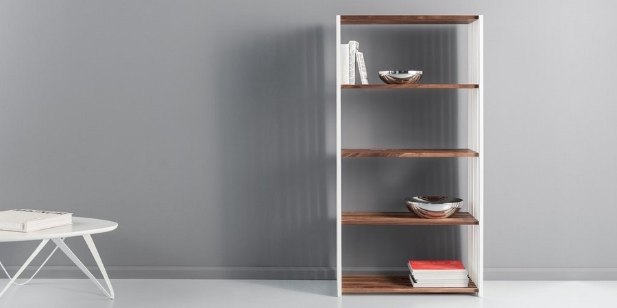 Joval Sideboard Rebar 2.2 Nussbaum Reinweiss