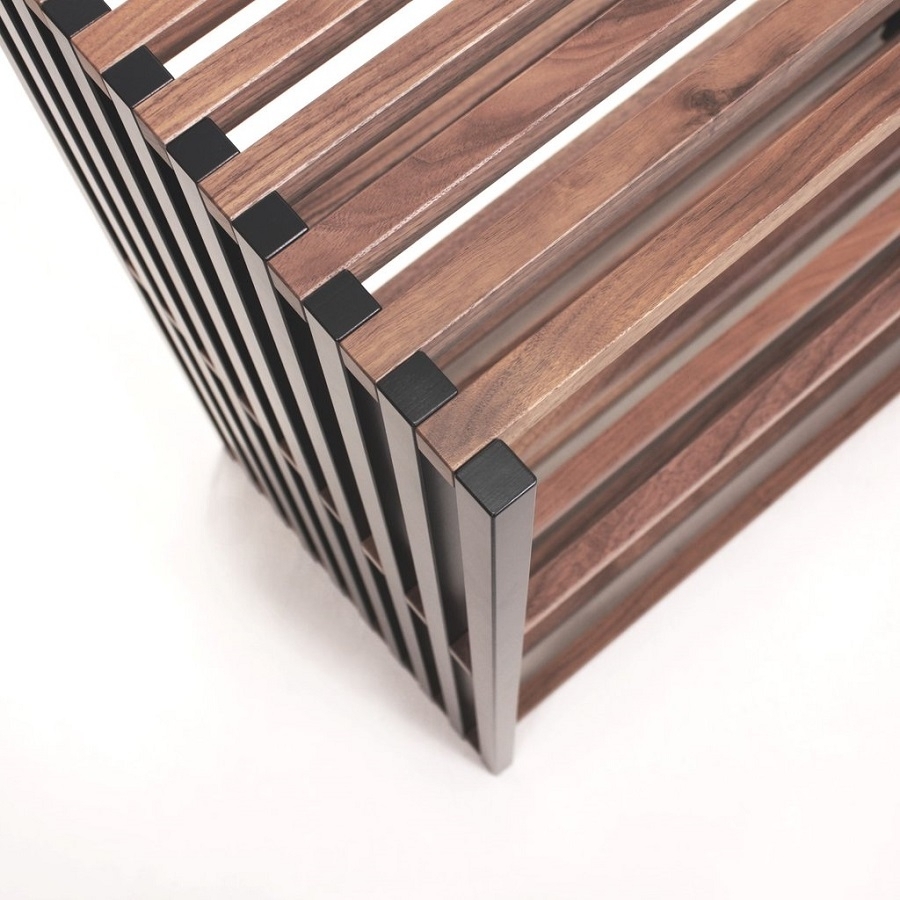 Joval Sideboard Rebar 2.0 Nussbaum Graphitschwarz