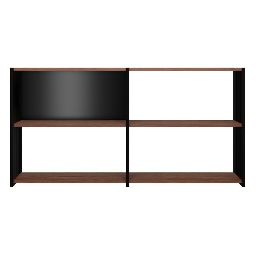 Joval Sideboard Rebar 2.2 Nussbaum Graphitschwarz