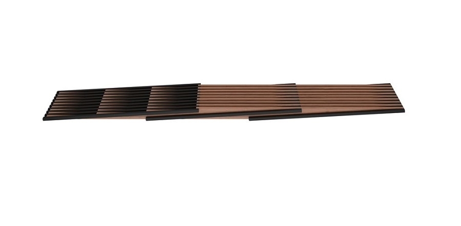 Joval Shelf Rebar 3.3 Nussbaum Graphitschwarz