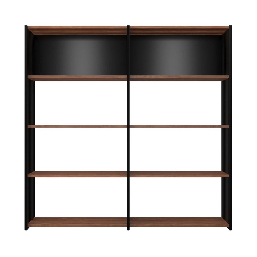 Joval Shelf Rebar 4.4 Nussbaum Graphitschwarz