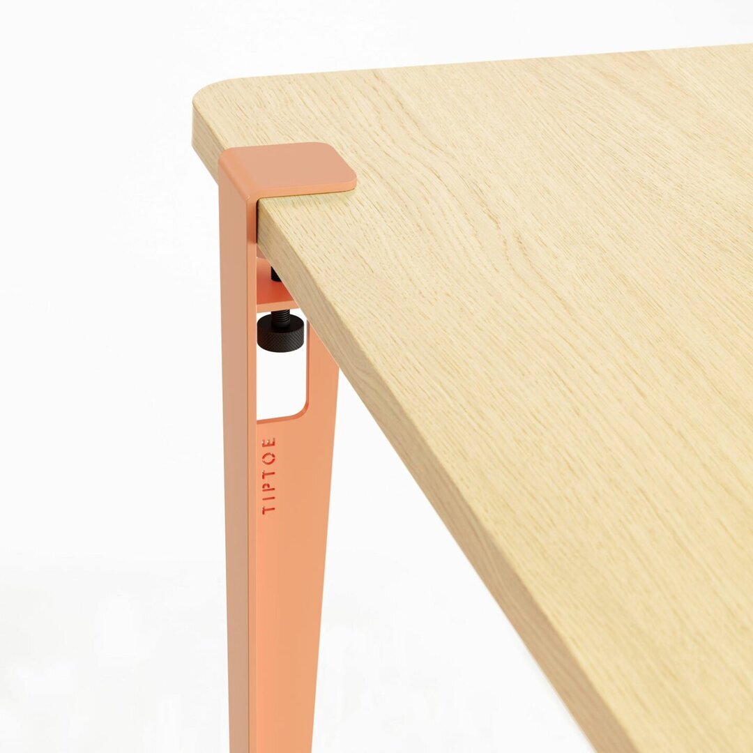 Tiptoe Lobo Table - Eco-Certified Wood - Ash Pink