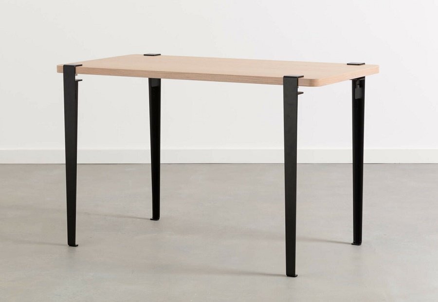 Tiptoe Noma Desk - Eco-Certified Wood - Graphite Black
