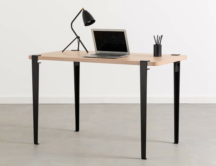 Tiptoe Noma Desk - Eco-Certified Wood - Graphite Black