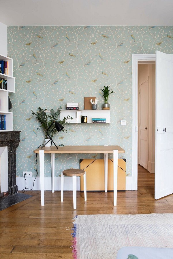 Tiptoe Noma Desk - Eco-Certified Wood - Cloudy White 