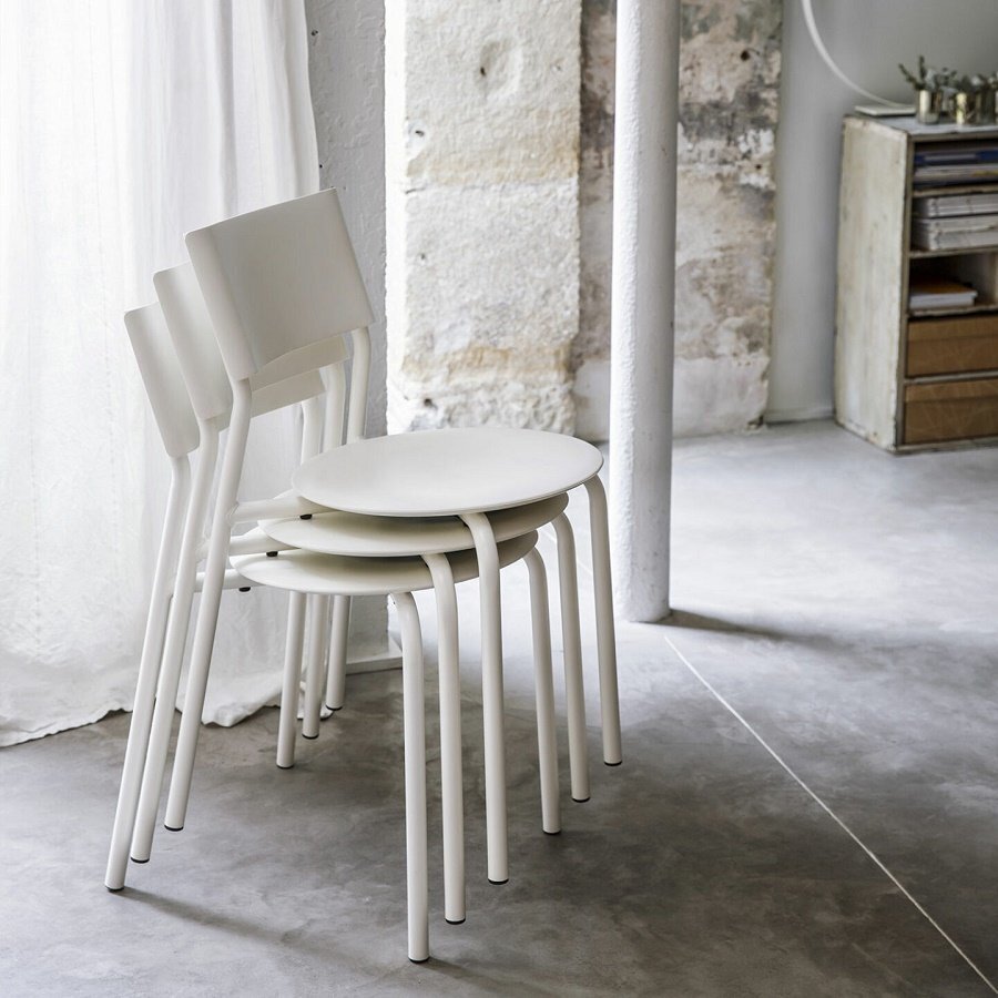 Tiptoe SSDr Chair - Recycled Plastic - Cloudy White 