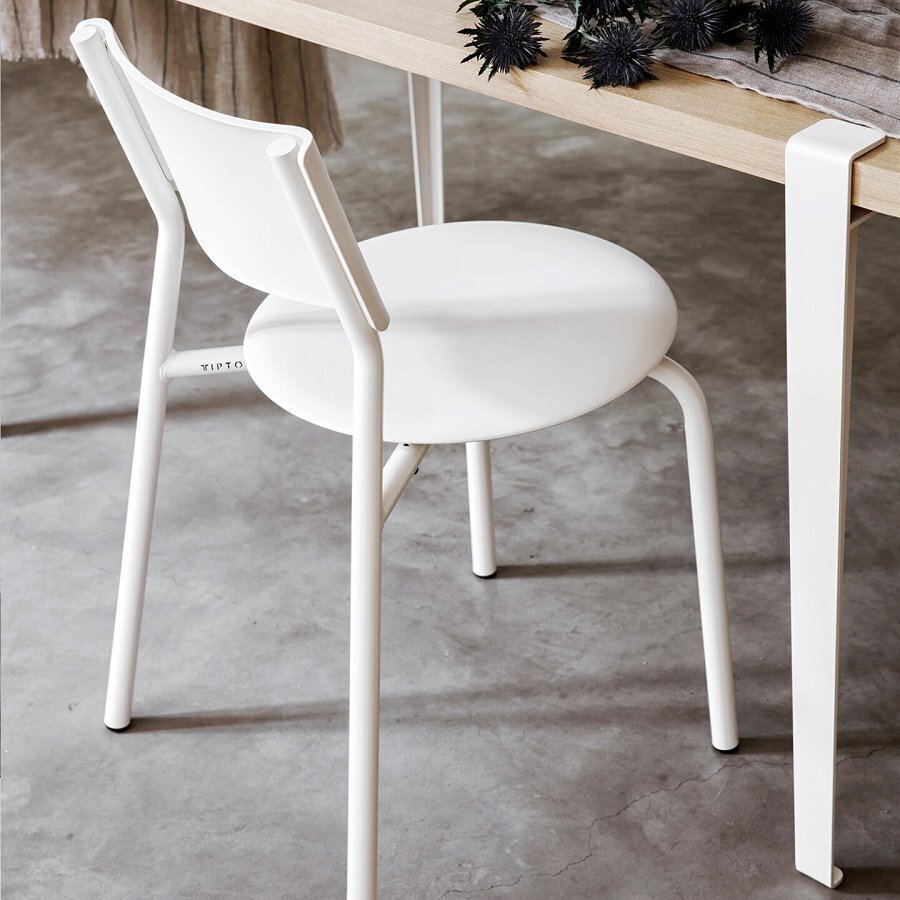 Tiptoe SSDr Chair - Recycled Plastic - Cloudy White 