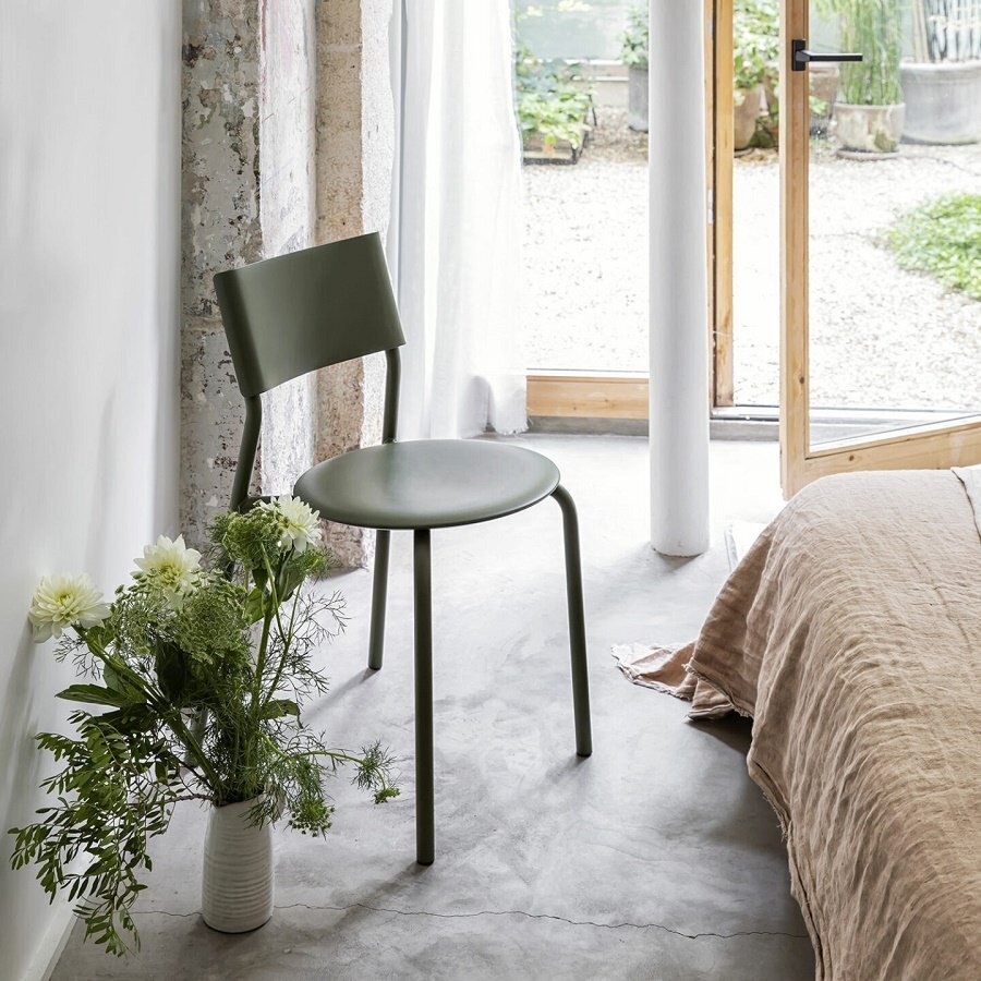 Tiptoe SSDr Chair - Recycled Plastic - Rosemary Green