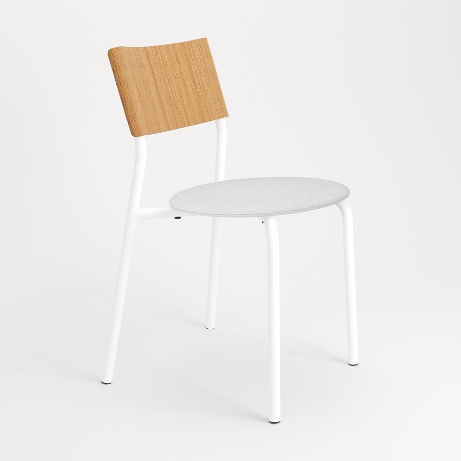 Tiptoe SSD Soft Chair - Recycled Upholstery - Cloudy White 