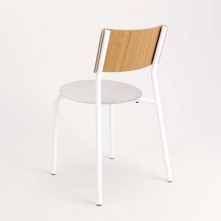 Tiptoe SSD Soft Chair - Recycled Upholstery - Cloudy White 