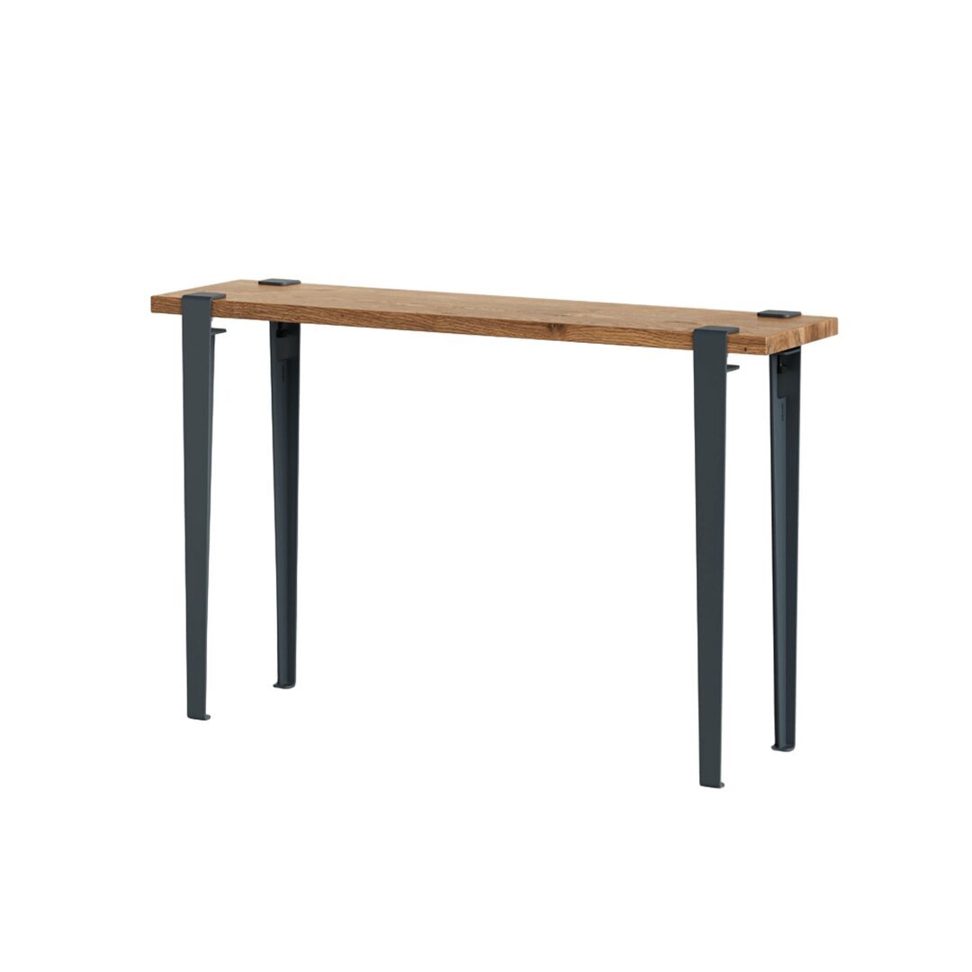 Tiptoe Lima Side Table In Reclaimed Wood - Midnight Blue