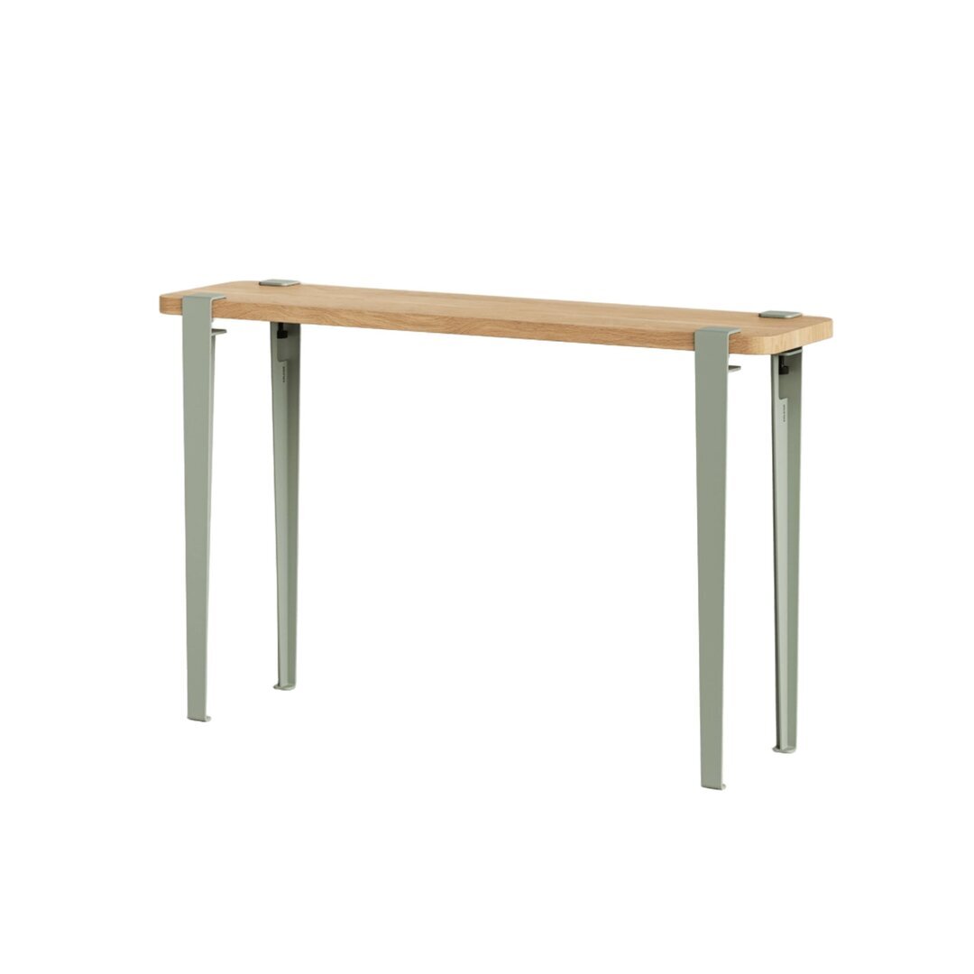 Tiptoe Lima Side Table - Solid Oak - Eucalyptus Grey
